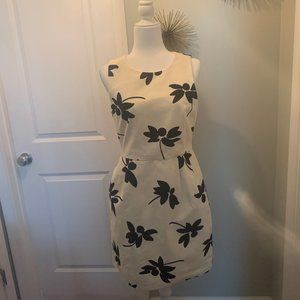 NWT J. Crew B/W Sheath Dress